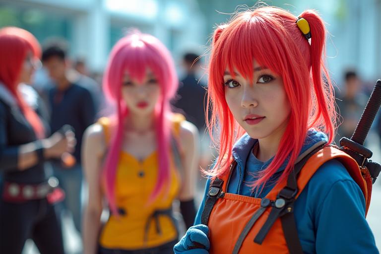 Costumes cosplay manga