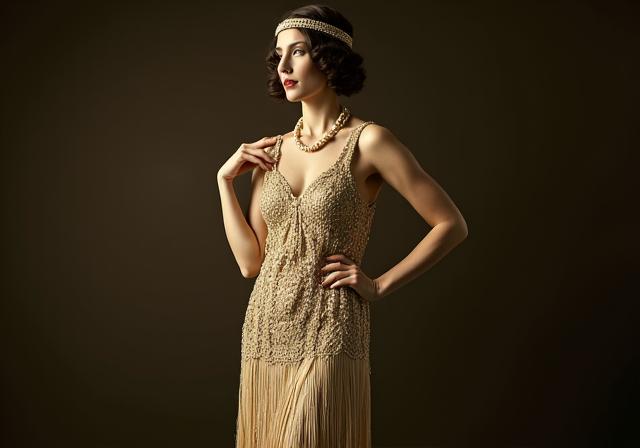 Robe vintage années 20